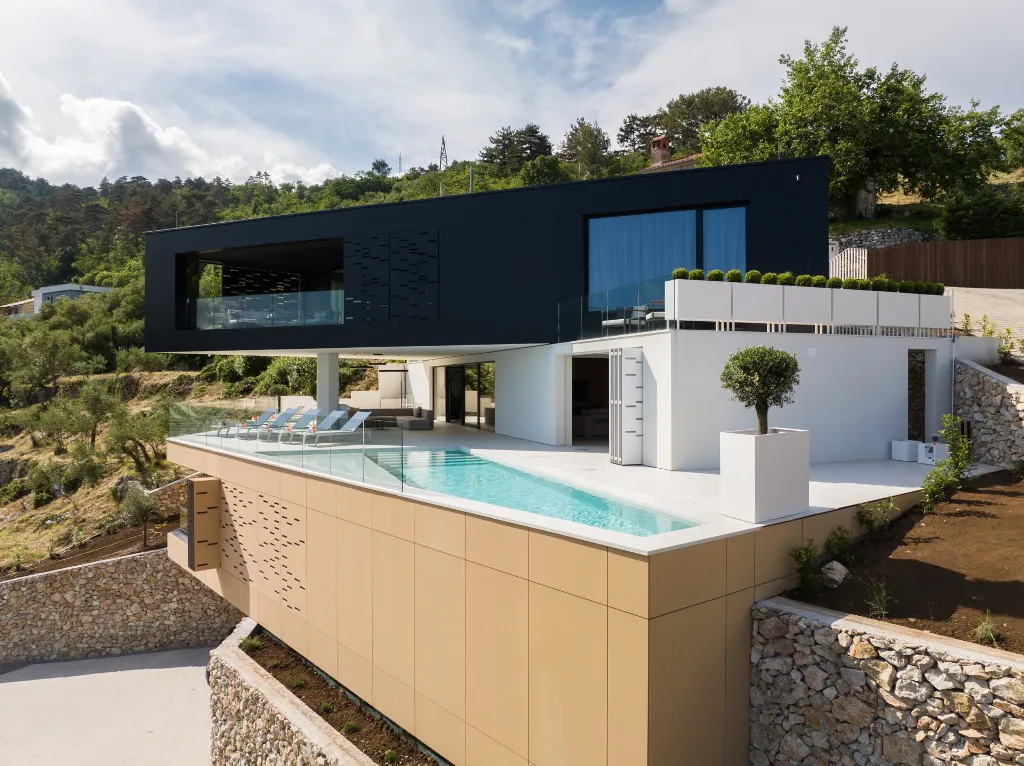 Contemporary Sea View Villa with Pools in Opatija