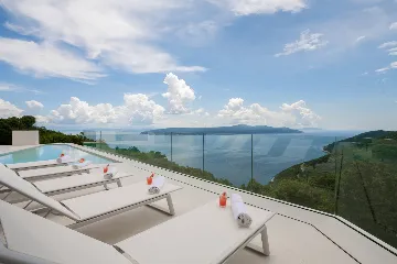 Contemporary Sea View Villa with Pools in Opatija