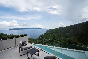 Contemporary Sea View Villa with Pools in Opatija