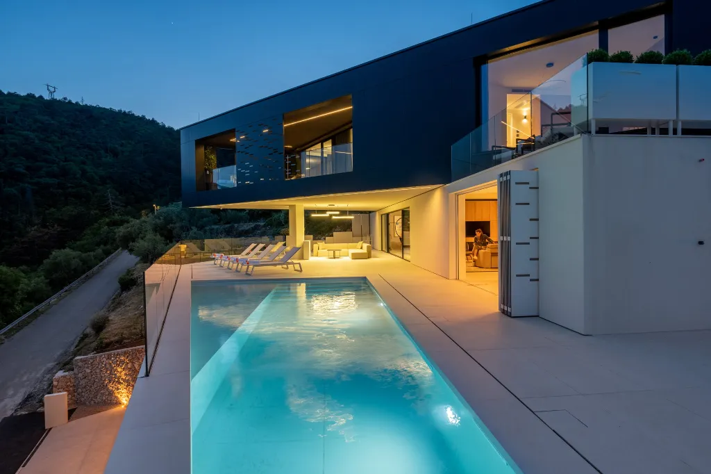 Contemporary Sea View Villa with Pools in Opatija
