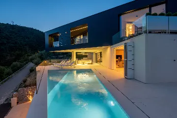 Contemporary Sea View Villa with Pools in Opatija