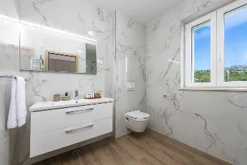 Modern Sea View Villa with Pool, Zaton