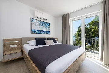 Modern Sea View Villa with Pool, Zaton