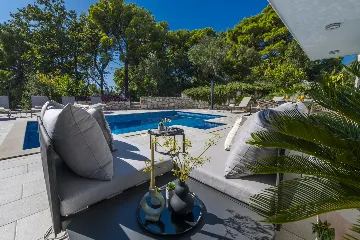 Modern Sea View Villa with Pool, Zaton