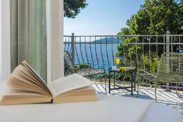 Modern Sea View Villa with Pool, Zaton