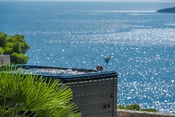 Modern Sea View Villa with Pool, Zaton