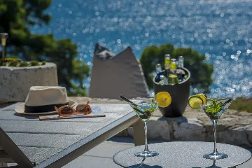 Modern Sea View Villa with Pool, Zaton