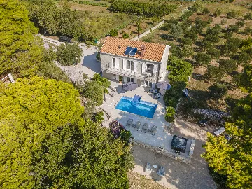 Modern Sea View Villa with Pool, Zaton