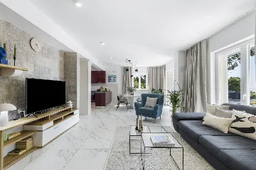 Modern Sea View Villa with Pool, Zaton