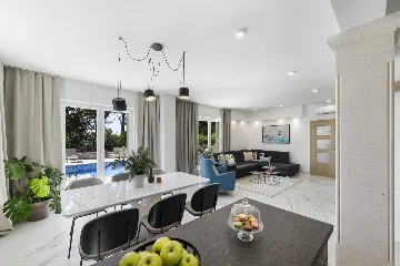 Modern Sea View Villa with Pool, Zaton