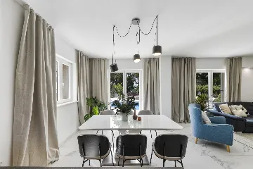 Modern Sea View Villa with Pool, Zaton