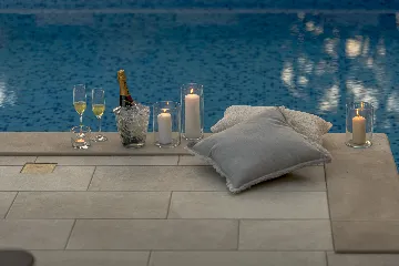 Modern Sea View Villa with Pool, Zaton