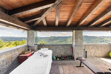 Contemporary Villa Retreat with Pool in Sovinjska Brda