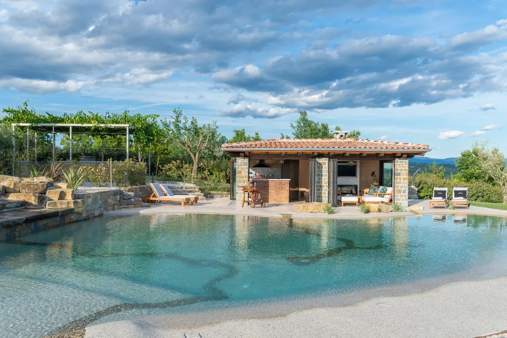 Contemporary Villa Retreat with Pool in Sovinjska Brda