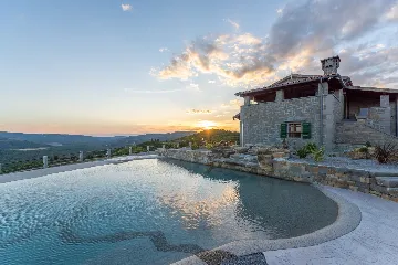 Contemporary Villa Retreat with Pool in Sovinjska Brda