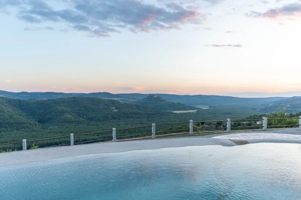 Contemporary Villa Retreat with Pool in Sovinjska Brda