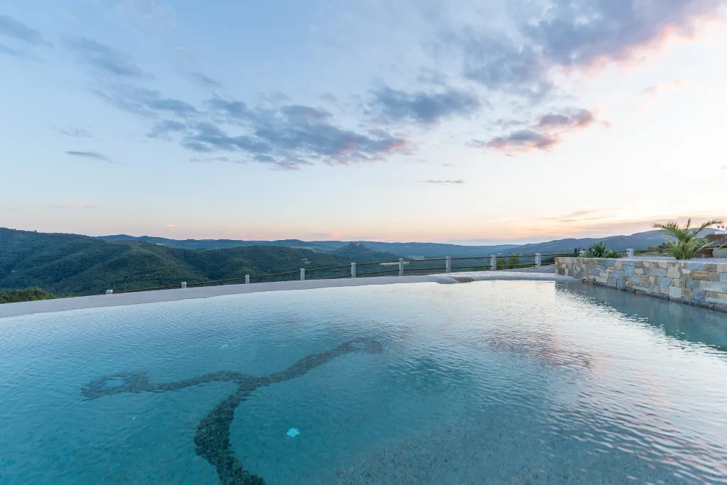 Contemporary Villa Retreat with Pool in Sovinjska Brda