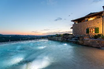 Contemporary Villa Retreat with Pool in Sovinjska Brda