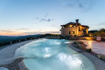 Contemporary Villa Retreat with Pool in Sovinjska Brda