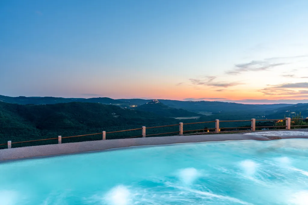 Contemporary Villa Retreat with Pool in Sovinjska Brda