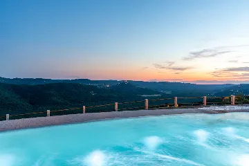 Contemporary Villa Retreat with Pool in Sovinjska Brda