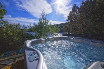 Seaside Villa Retreat with Pool in Selca