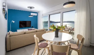 Contemporary Villa Retreat with Pool in Rogoznica