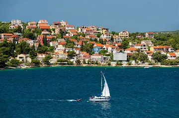 Contemporary Villa Retreat with Pool in Rogoznica