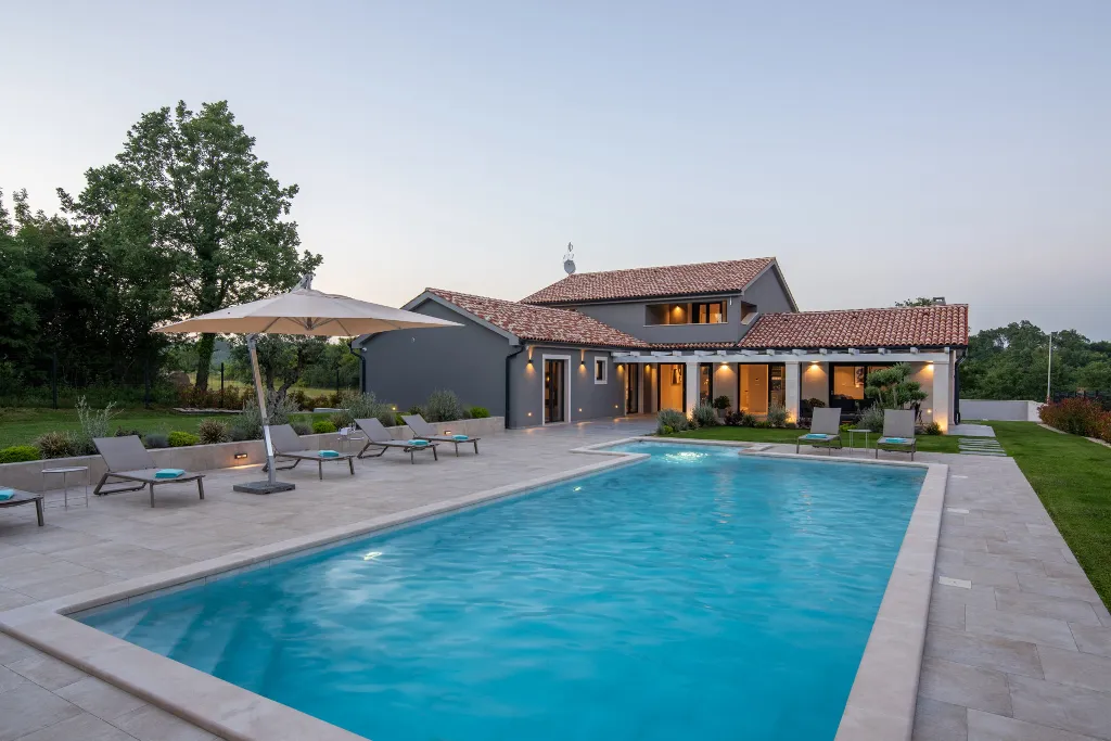 Spacious Villa with Pool in Barban