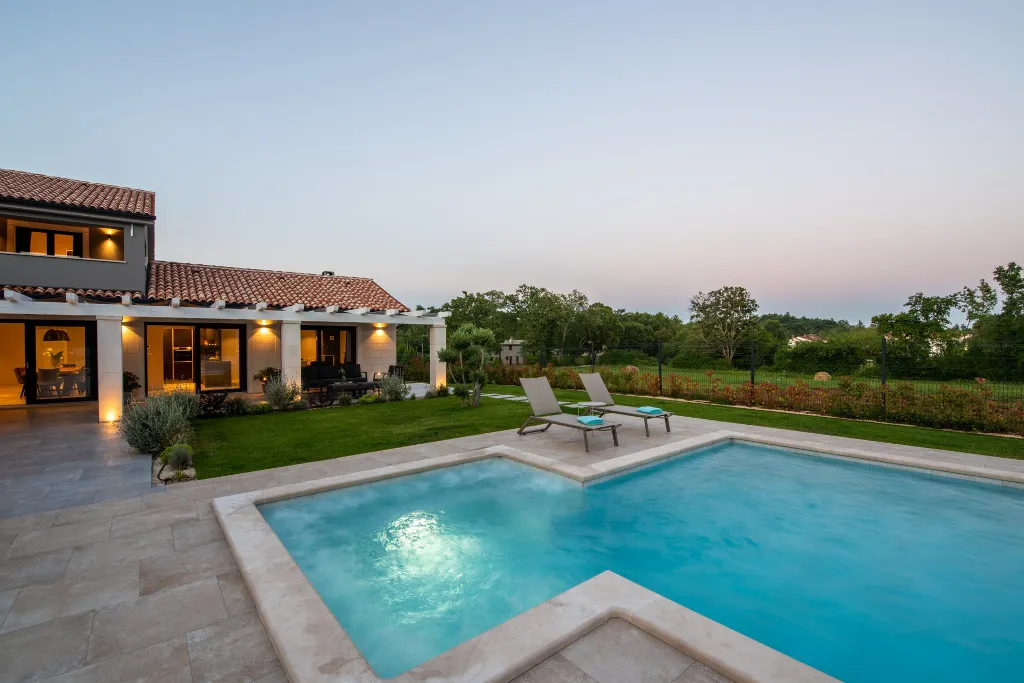 Spacious Villa with Pool in Barban