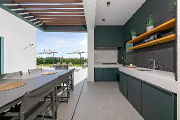 Spacious Family Villa with Pool in Kaštelir