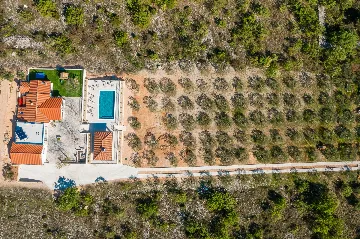 Secluded Mediterranean Villa with Heated Pool, Vodice