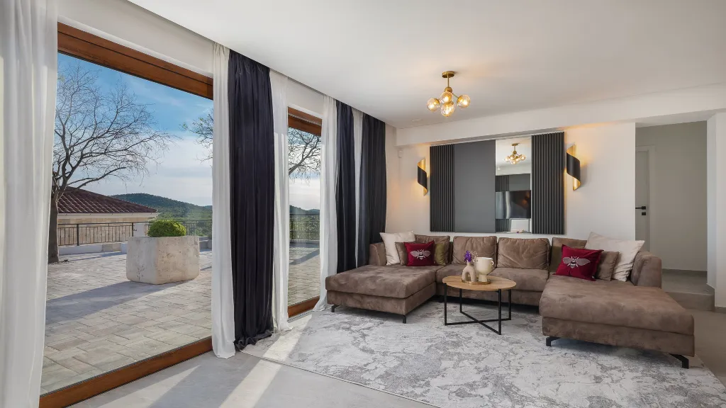 Secluded Mediterranean Villa with Heated Pool, Vodice