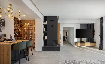 Secluded Mediterranean Villa with Heated Pool, Vodice