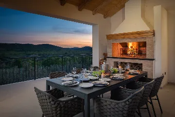 Secluded Mediterranean Villa with Heated Pool, Vodice