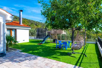 Secluded Mediterranean Villa with Heated Pool, Vodice