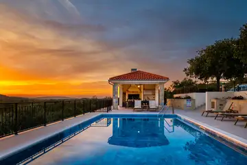 Secluded Mediterranean Villa with Heated Pool, Vodice
