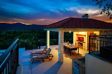 Secluded Mediterranean Villa with Heated Pool, Vodice