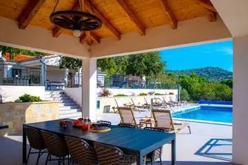 Secluded Mediterranean Villa with Heated Pool, Vodice