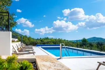 Secluded Mediterranean Villa with Heated Pool, Vodice