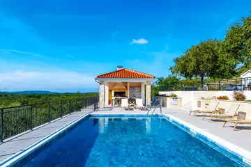 Secluded Mediterranean Villa with Heated Pool, Vodice