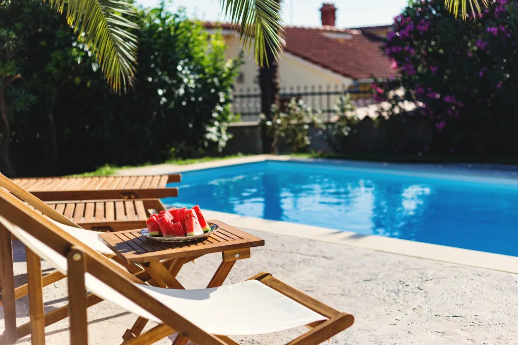 Modern Poolside Villa in Kaštelir, Croatia