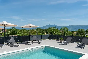 Modern Family Villa with Pool in Labin