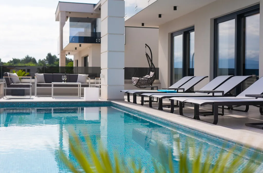 Modern Villa with Pool and Sauna in Vrbnik