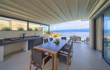 Modern Villa with Pool and Sauna in Vrbnik