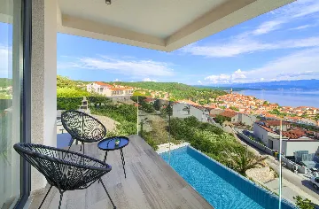 Modern Villa with Pool and Sauna in Vrbnik