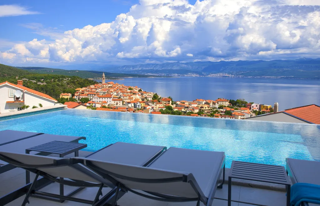 Modern Villa with Pool and Sauna in Vrbnik