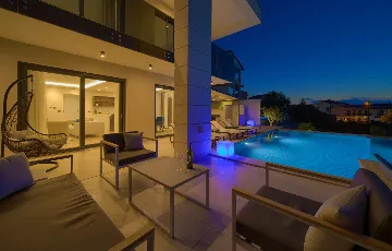 Modern Villa with Pool and Sauna in Vrbnik