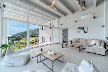 Modern Island Villa with Pool in Nerežišća