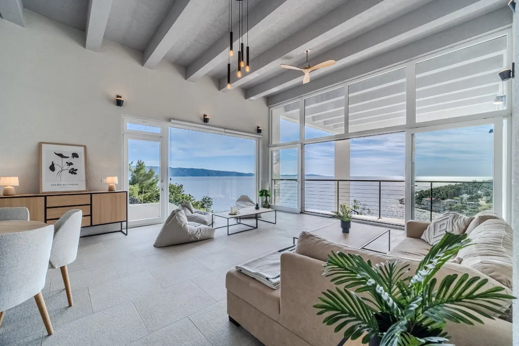 Modern Island Villa with Pool in Nerežišća